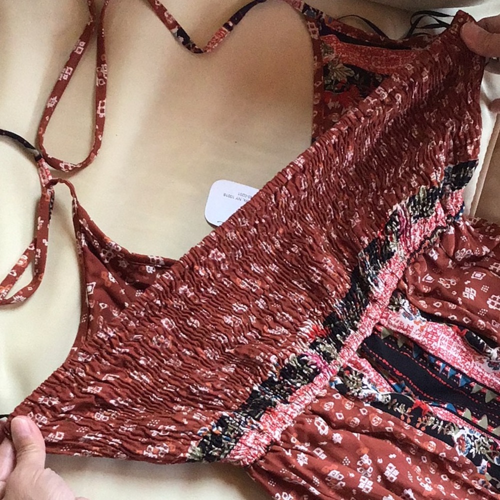 HALTER ROMPER MAXI DRESS - Picture 11 of 14